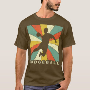 Camiseta Vintage Dodgeball Sport Retro Gift T Shirt