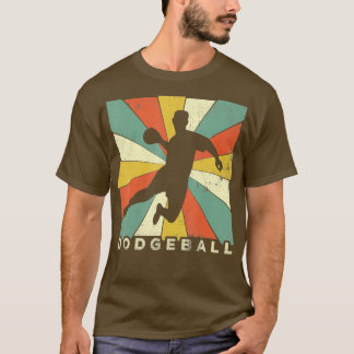 Camiseta Vintage Dodgeball Sport Retro Gift T Shirt