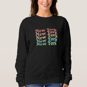 Camiseta Vintage dos anos 70 EUA Estado Hippie Retro Nova Y