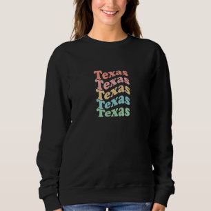 Camiseta Vintage dos anos 70 EUA Estado Hippie Retro Texas