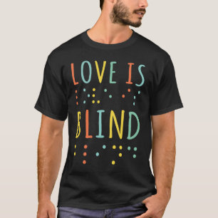 Camiseta Vintage Dot Braille Alphabet Braille Language Love