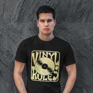 Camiseta Vintage Dourado Regimes de Vinil