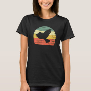 Camiseta Vintage Dove Retro Dove Pássaro Silhoul Pegasus Bi