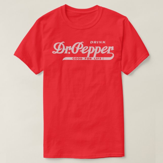 Camiseta Vintage Dr. Pepper Bolsa (Frente do Design)