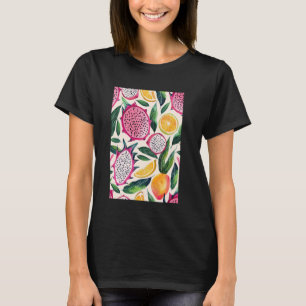Camiseta Vintage Dragon Fruta Cote Art