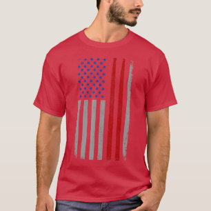 Camiseta Vintage Drum Fixa Bandeira Americana Drummer Gi