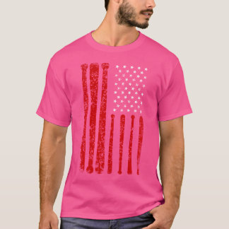 Camiseta Vintage Drum Fixa Drummer De Bandeira Americano