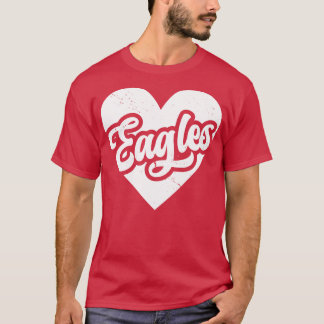 Camiseta Vintage Eagles School Spirit Segundo grau Mascot G