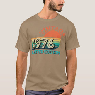 Camiseta Vintage edição limitada de 19762