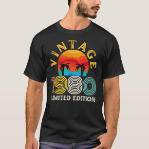 Camiseta Vintage edição limitada de 1980