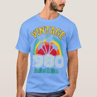 Camiseta Vintage edição limitada de 19801