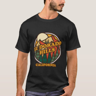 Camiseta Vintage El Dorado Colinas California Mountain Hike