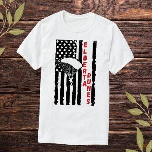 Camiseta Vintage Elberta Dunes Paragliding Skydiving