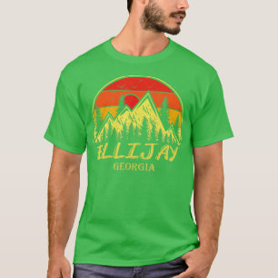 Camiseta Vintage Ellijay Georgia GA Montanhas Hike Hike Hik