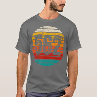 Camiseta Vintage em desgosto Sunset 562 Código de área