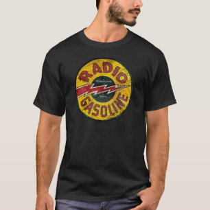 Camiseta Vintage emblem de rádio gasolina