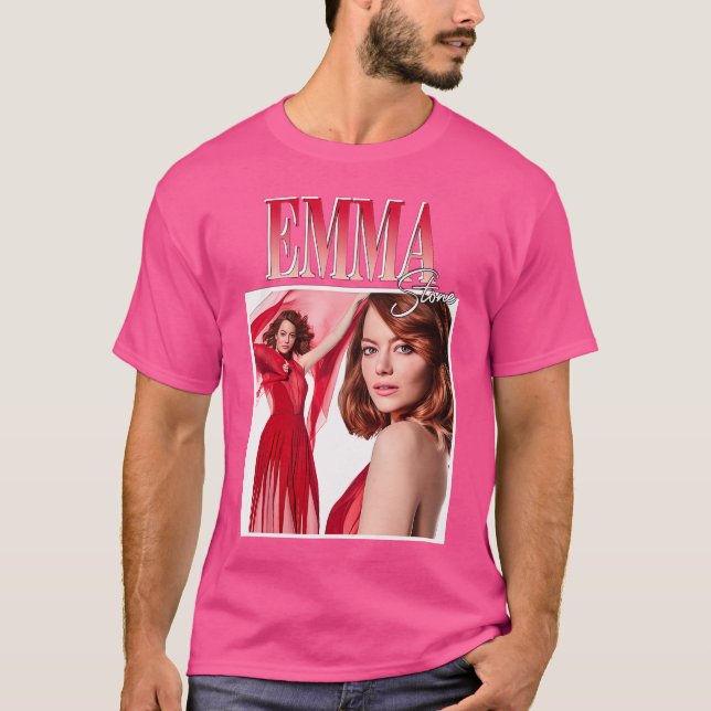 Camiseta Vintage Emma Stone (Frente)