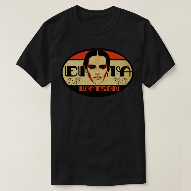 Camiseta Vintage Emma W (Frente do Design)