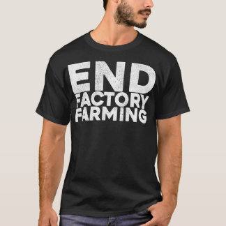 Camiseta Vintage End Fatory Farming Vegan