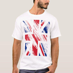Camiseta Vintage England Flag
