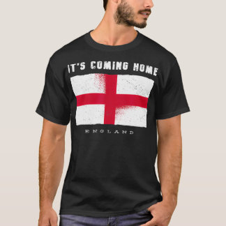 Camiseta Vintage England Flag Está Chegando Em Casa Para Am
