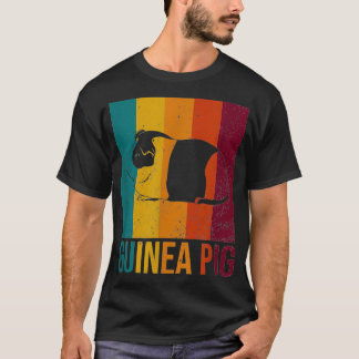 Camiseta Vintage engraçada Guiné Pig I Pet Owner Hamster Gi