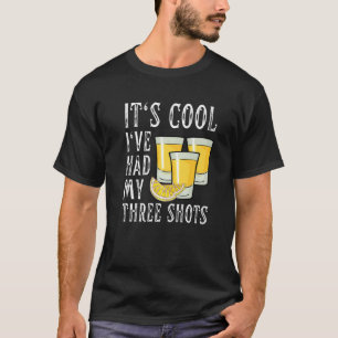 Camiseta Vintage Engraçado, é Legal eu ter meus três tir