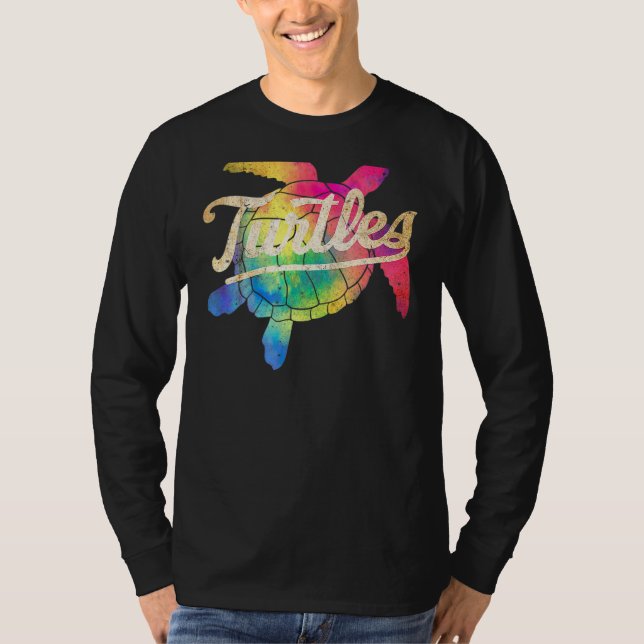 Camiseta Vintage Environment Turtle Planet Earth Day (Frente)