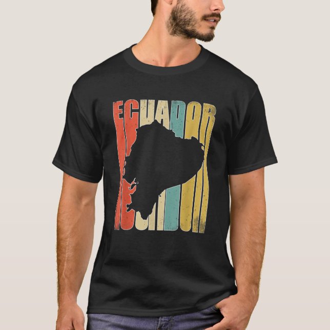 Camiseta Vintage Equador (Frente)