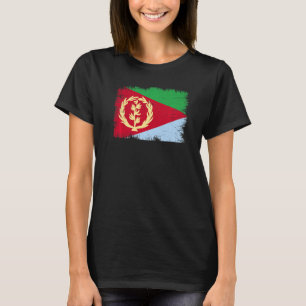 Camiseta Vintage Eritreia Bandeira Dia da Independência Eri