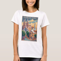 Vintage Espanha de Barcelona