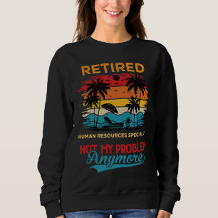Camiseta Vintage, especialista em recursos humanos aposenta
