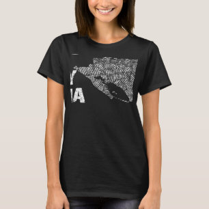 Camiseta Vintage Está No Meu DNA, Nicarágua, Mapa De Contor