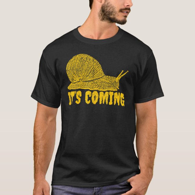 Camiseta Vintage Está Vindo SNAIL (Frente)
