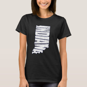 Camiseta Vintage Estado de Indiana