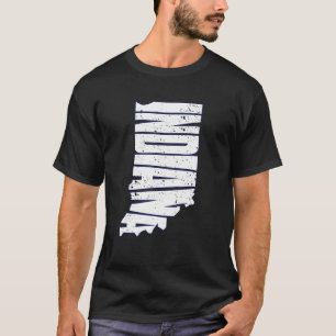 Camiseta Vintage Estado de Indiana