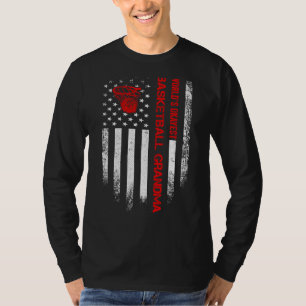 Camiseta Vintage Estados Unidos Flag World S Okayest Basket