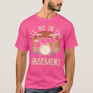 Camiseta Vintage, Estarei Na Percussão Do Baterista De Cave