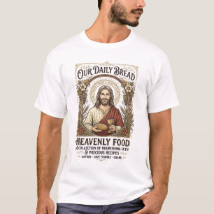 Camiseta Vintage Estética de Receita do Livro de R