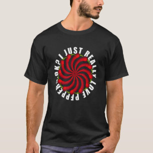 Camiseta Vintage Eu Adoro Pimenta Ok Pimenta Vermelha