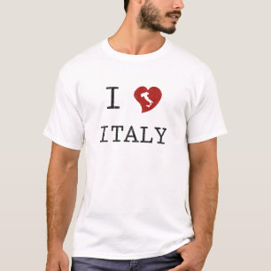 Camiseta Vintage eu amo Italia
