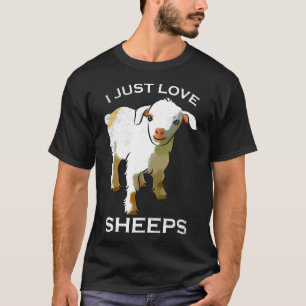 Camiseta Vintage Eu Amo Ovelhas, Funerárias, Proprietárias