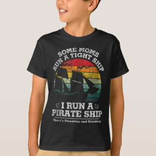 Camiseta Vintage Eu Dirigo Um Navio Pirata A Matchina Da Fa