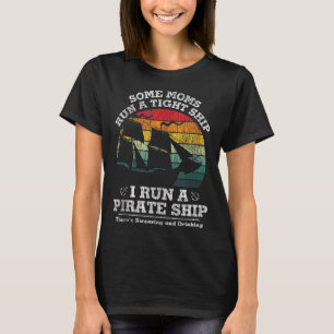 Camiseta Vintage Eu Dirigo Um Navio Pirata A Matchina Da Fa