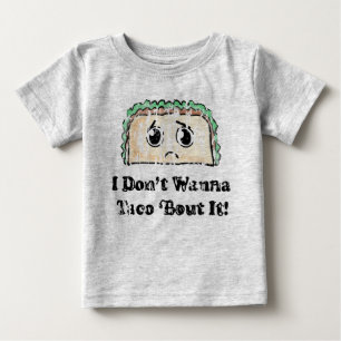 Camiseta Vintage eu não o quero ao ataque do taco roupa do