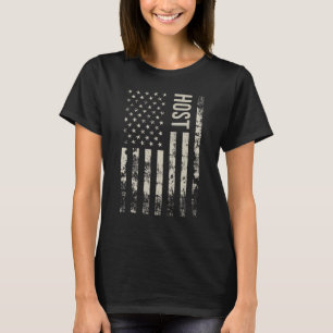 Camiseta Vintage EUA Flag Host