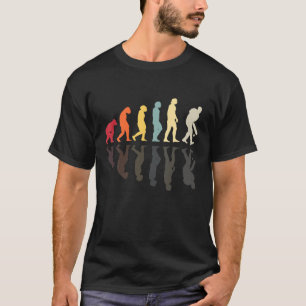 Camiseta Vintage Evolution Cricket Batting Hobby