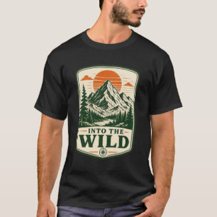 Camiseta Vintage Explorer Into The Wild
