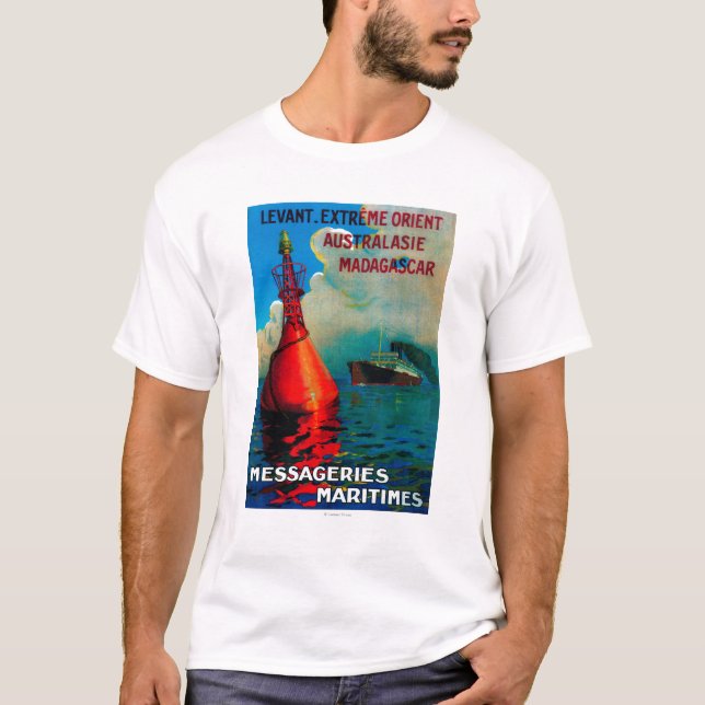 Camiseta Vintage extremo PosterEurope de Levant Oriente (Frente)