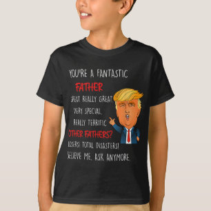 Camiseta Vintage Faça o Dia dos Pais Grande Novamente Pai E